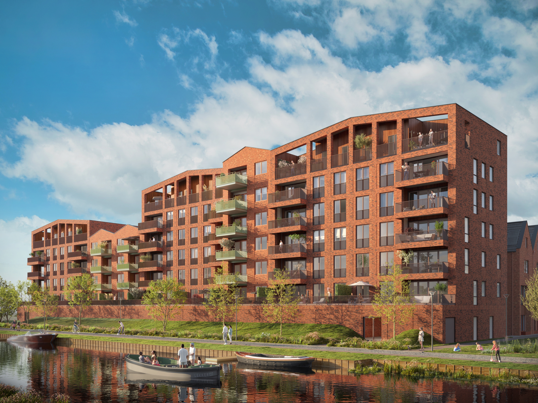 Aan de kade fase 2, Appartementen LR